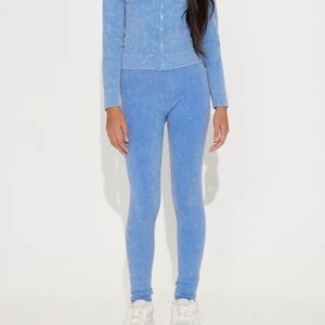 Fashion Nova Kids Blue Matching Set